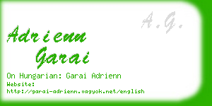 adrienn garai business card